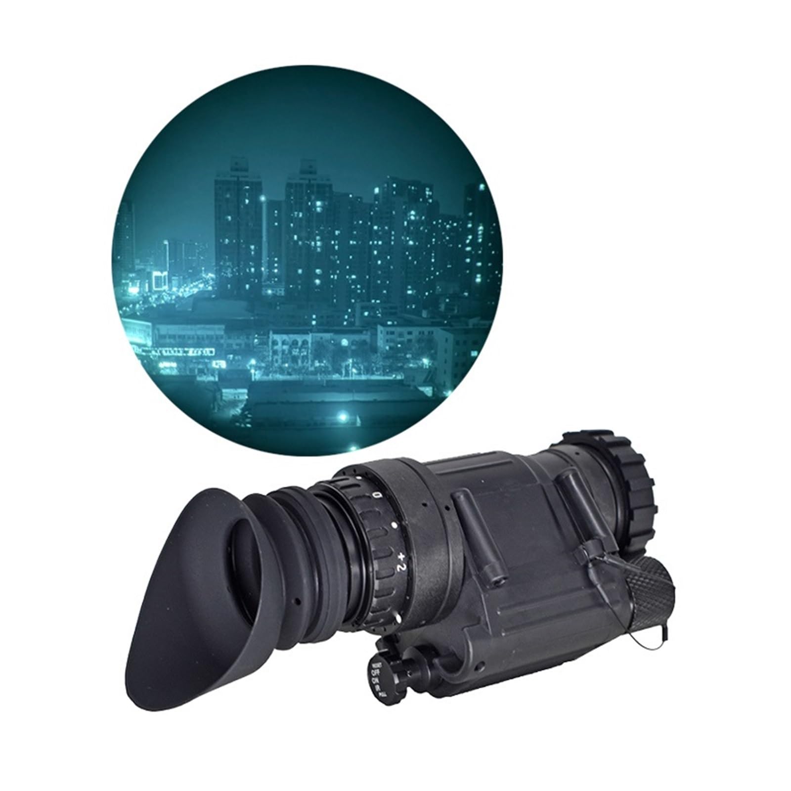 Gogle noktowizyjne, Gen2+ PVS14 Biało-zielony fosfor P45 PVS-14 Monokular noktowizyjny(PVS14 Lens Set)