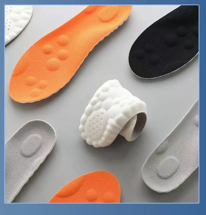 2 Pares Plantillas Cloud para Hombre y Mujer Naranja miniatura 4