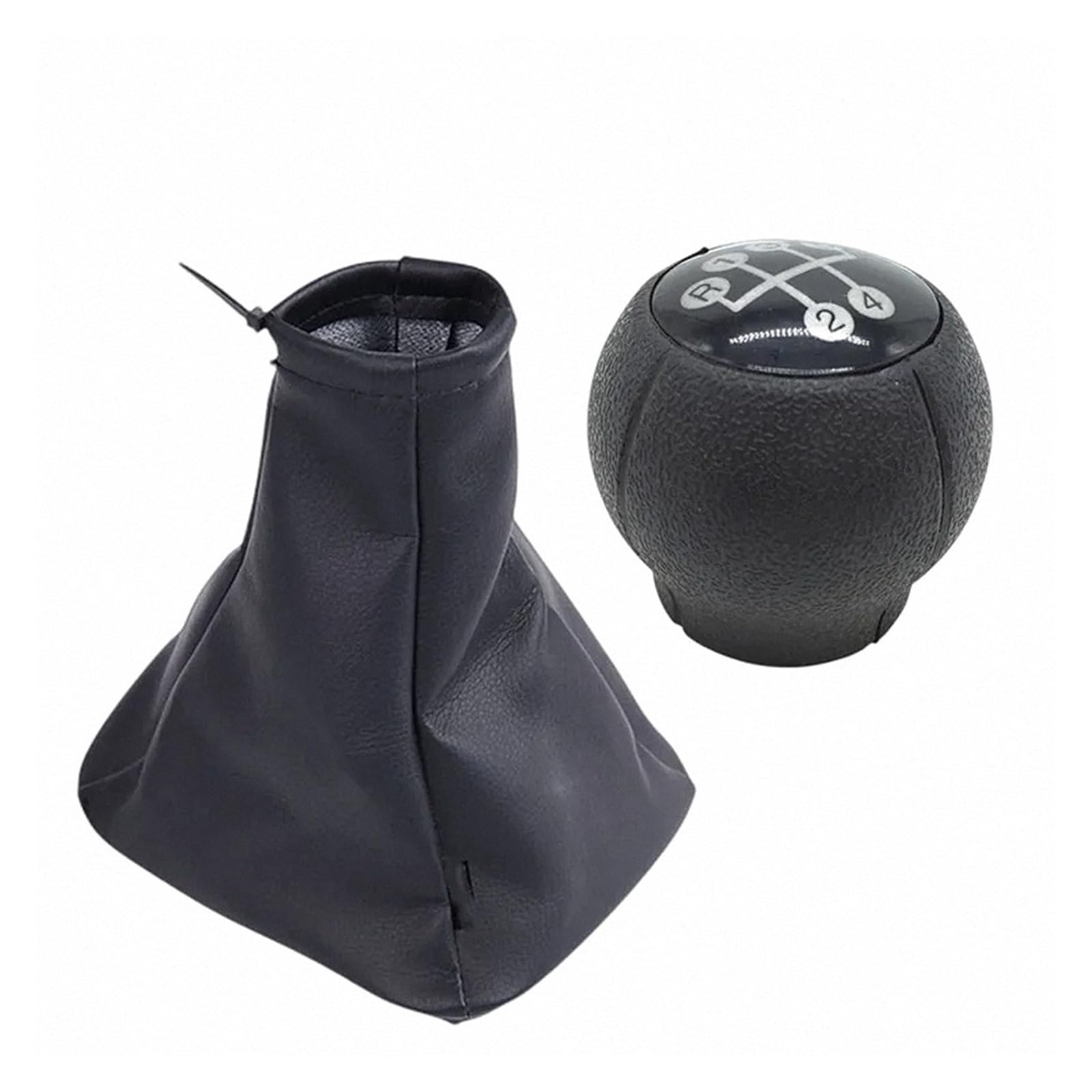 Lozopmtmld Gear Shift Gearknob Shift Lever Knob For Opel For Astra F 1991-1997 Black Upgrade