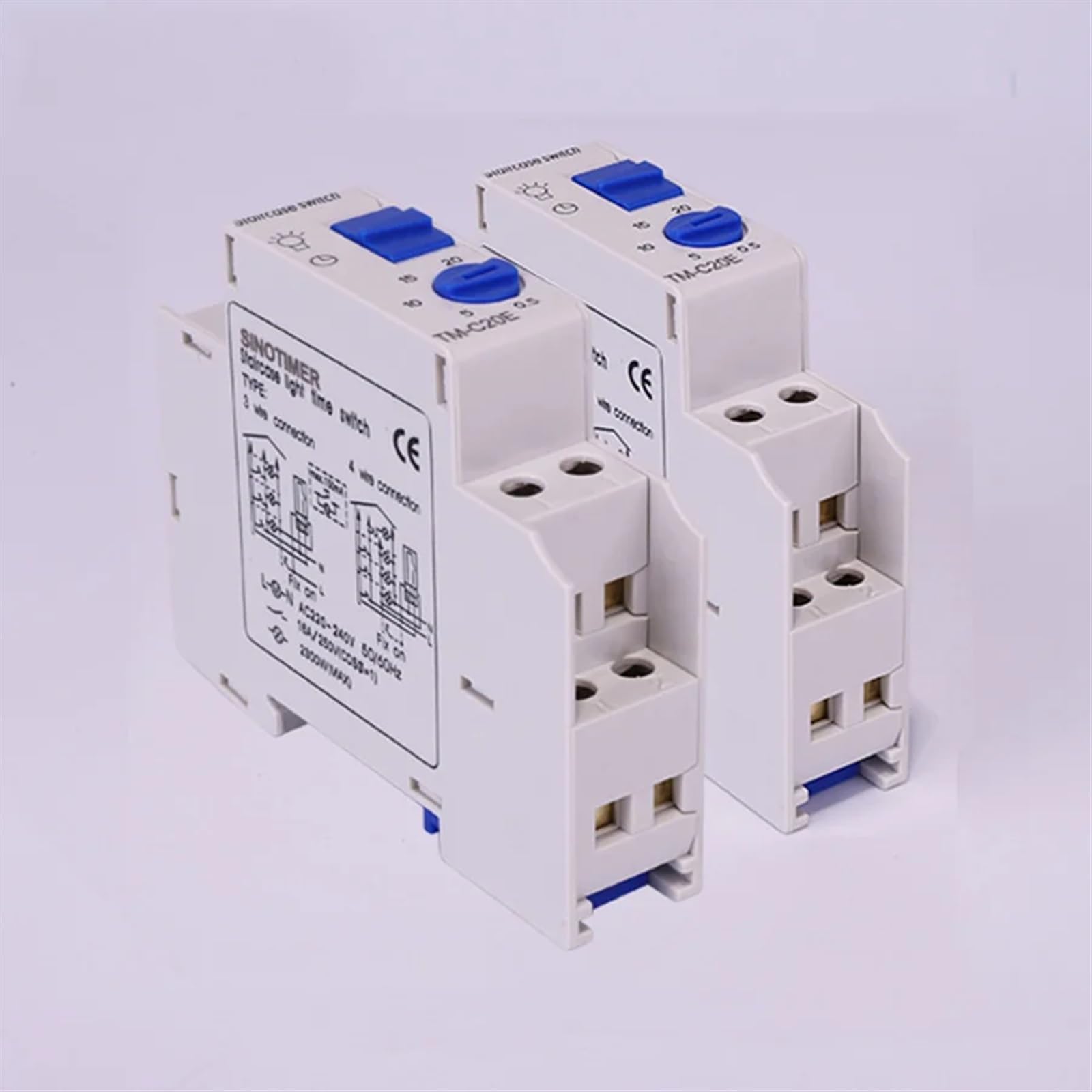 TM-C20E 20 Minuti Temporizzatore Ritardo Luce Scale Relè Contatto Normalmente Aperto Ad Timer Interruttore Timer Scale Timer Meccanico