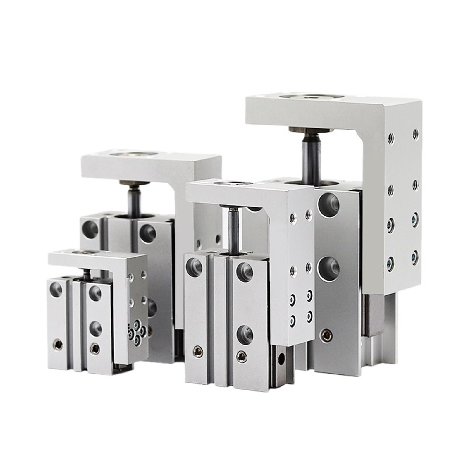 Cylindre pneumatique de précision MXH HLH MXH6 50mm et tige de guidage linéaire latéral