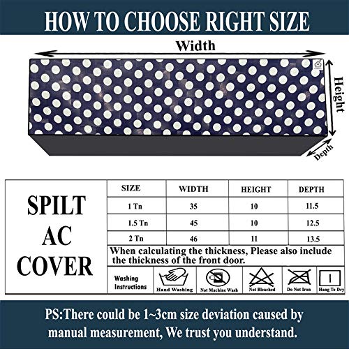 Image of Polycarbonate Water & Dustproof Split Ac Cover for Lloyd 1.5 Ton 1 Star, Copper, Ls19a3ff-o, Gray (Color02)