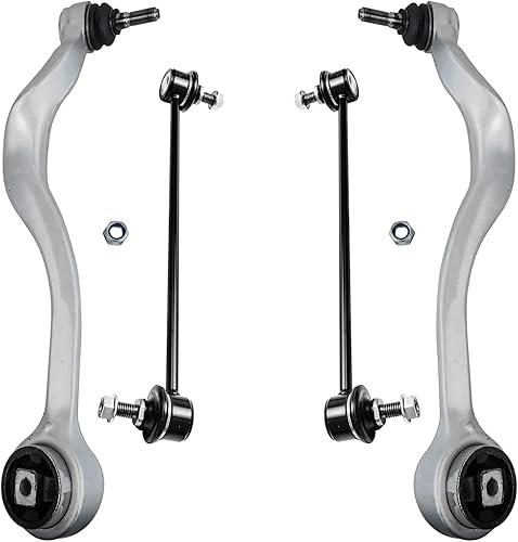 Miniatura 117 de Detroit Axle - Kit de suspensión frontal de 4 piezas para Chevrolet Aveo5 Aveo Pontiac G3 Wave Wave5 Suzuki Swift+, 2 brazos de control inferiores,