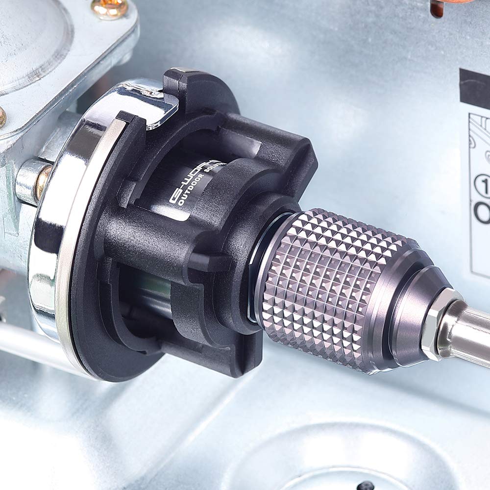 Buy GWORKS Butane Gas Nozzle Type Converter Screw Type Gas