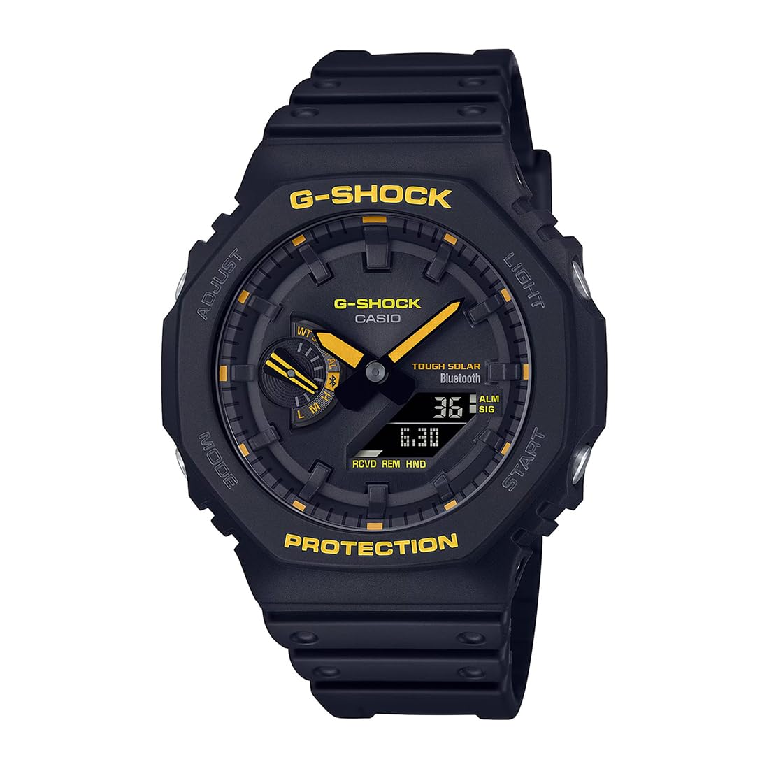 Casio G-Shock GA-B2100CY-1ADR Black & Yellow Analog-Digital Dial Black Resin Strap Mens Watch Tough Solar Bluetooth G1484 (B0CPMG2ZQ3) Amazon Price History, Amazon Price Tracker