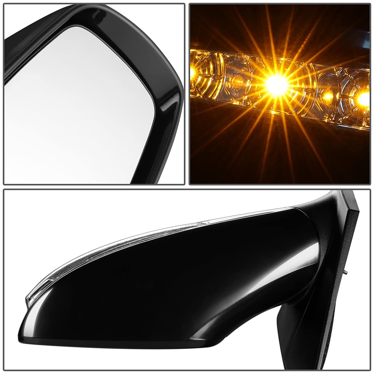 Amazon.com: DNA Motoring OEM-MR-HY1320212 Heated Powered  