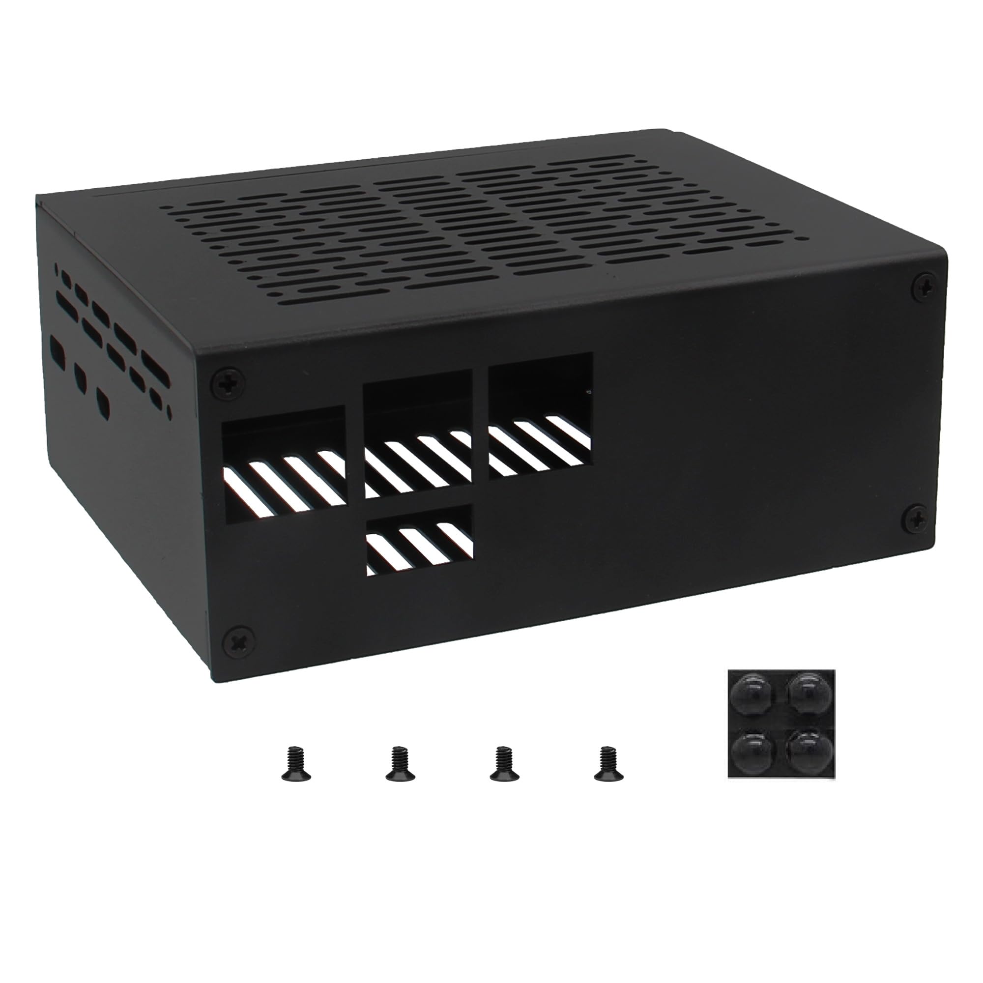 Geekworm X1100 2.5" SATA HDD/SSD Shield with Metal Case for Raspberry Pi 5