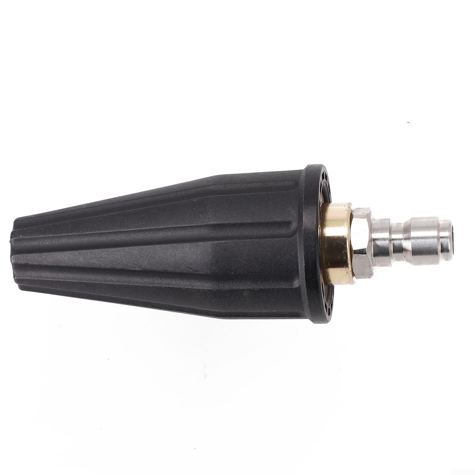 Tidgel Rotating Turbo Nozzle 3600 PSI 1/4 Inch Quick Connect for High Pressure Washer, Stainless Steel Jet Tip for Cleaning Driveways and Bricks(030)