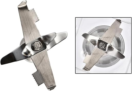 Blade Blender Replacement Accessory for Soymilk Juicer Grinder | Stainless steel base, 10cm width, electric blender attachment