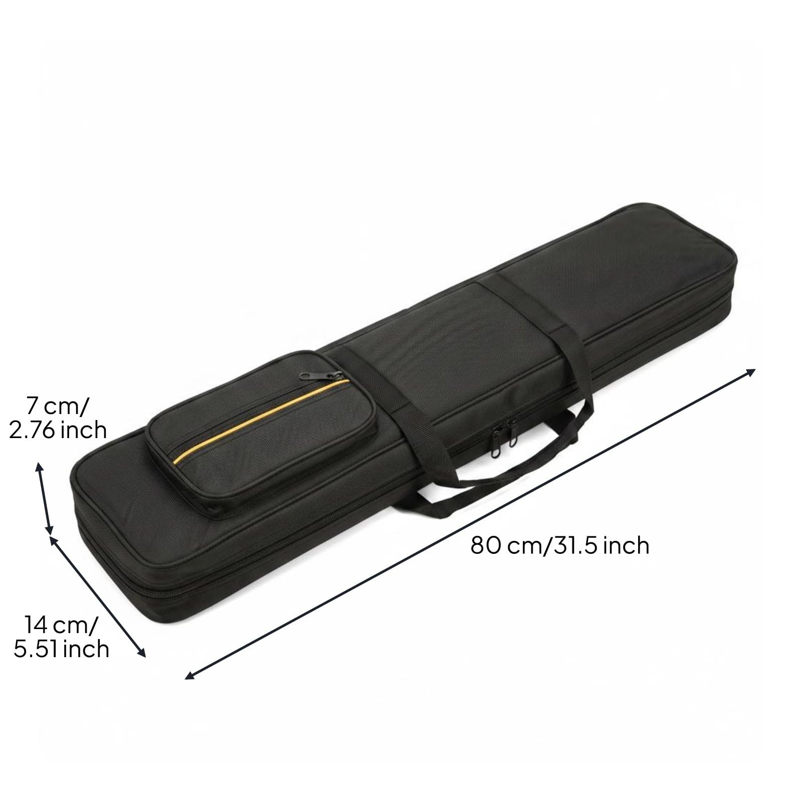 Zaino Porta Stecche 4 Posti Antiurto Borsa da Trasporto Resistente All'usura Attrezzatura Sportiva per Tornei