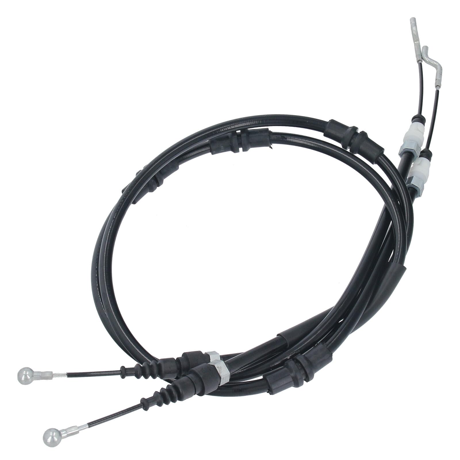 GEPCO 2 cuerdas de freno de mano izquierda y derecha trasera compatible con VW Multivan V VI Transporter Bus T5 T6 Caravelle 7H0609701A 7H0609701C 7H0609701E 7H0609701D