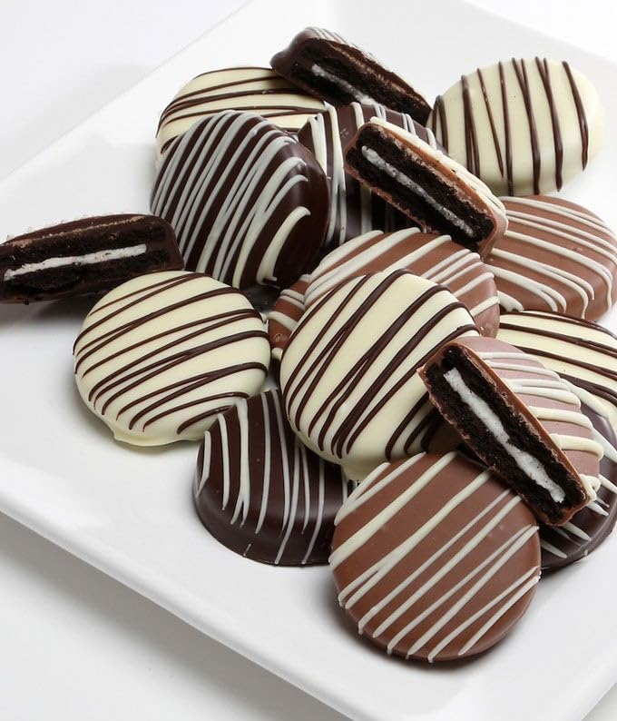 From You Flowers - Chocolate Covered Black & White Cookies