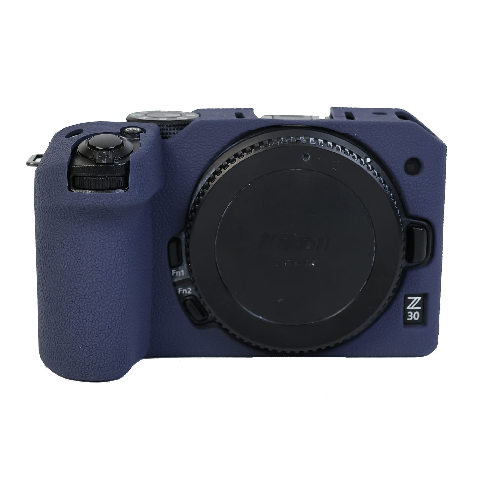 TUYUNG Z30 Case, Protective Rubber Silicone Camera Case Cover for Nikon Z30, Navy Blue