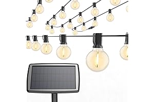 Solar String Lights Waterproof LED Indoor/Outdoor Lights for Patios