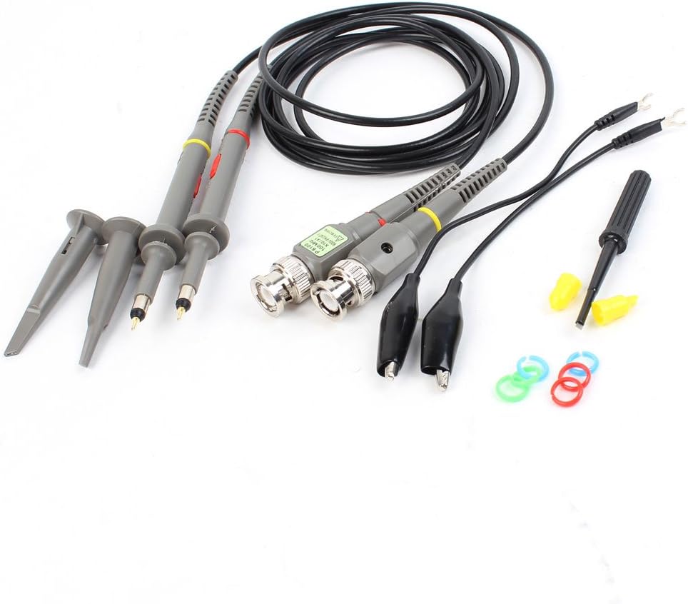 uxcell Pair X1 X10 100MHz Oscilloscope Scope Clip Probe for HP Tektronix Amazon.ca Electronics