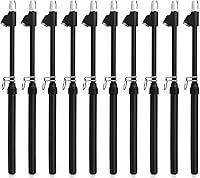 MEANLIN MEASURE 10-Pack Dual Head Tire Pressure Gauge 10-150 PSI - Durable Stainless Steel for Cars, Trucks, Motorcycles