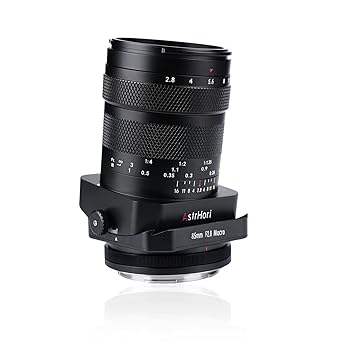 AstrHori 85mm F2.8 Macro & Tilt & Medium Telephoto 3-in-1 Manual Full Frame Insect Jewel Portrait Lens for Canon RF Mount Series Mirrorless Cameras EOS RP,EOS R5,EOS R6,EOS R3,EOS R,etc(Black)
