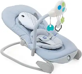 Cadeira Espreguiçadeira Chicco Balloon Regulavel Vibratória Azul - 79652390000