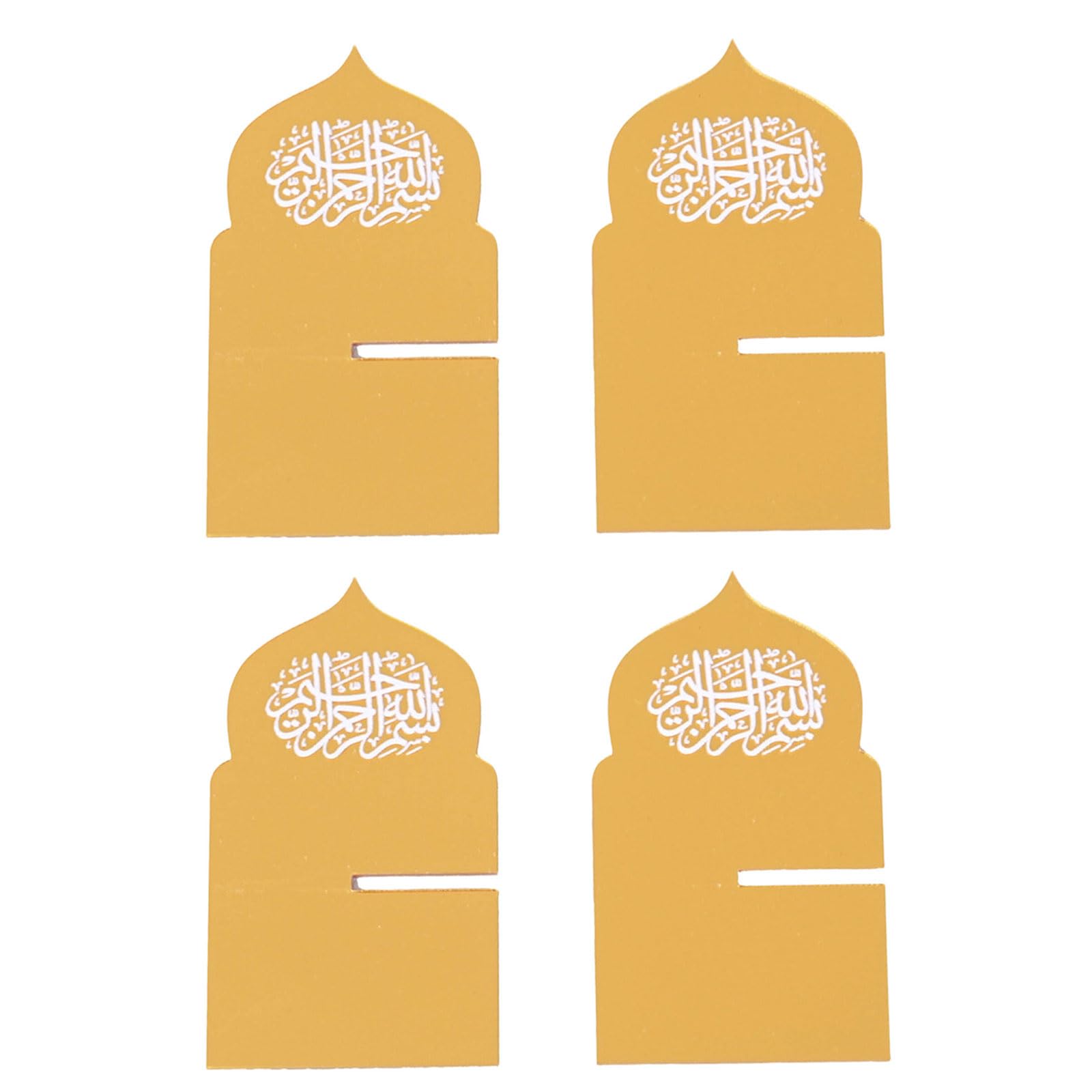hogtnd Ramadans Date Holder Acrylic Bismillahs Islamic Calligraphy Date Holder Stand Table Decorations Eid Gift Table Decorations