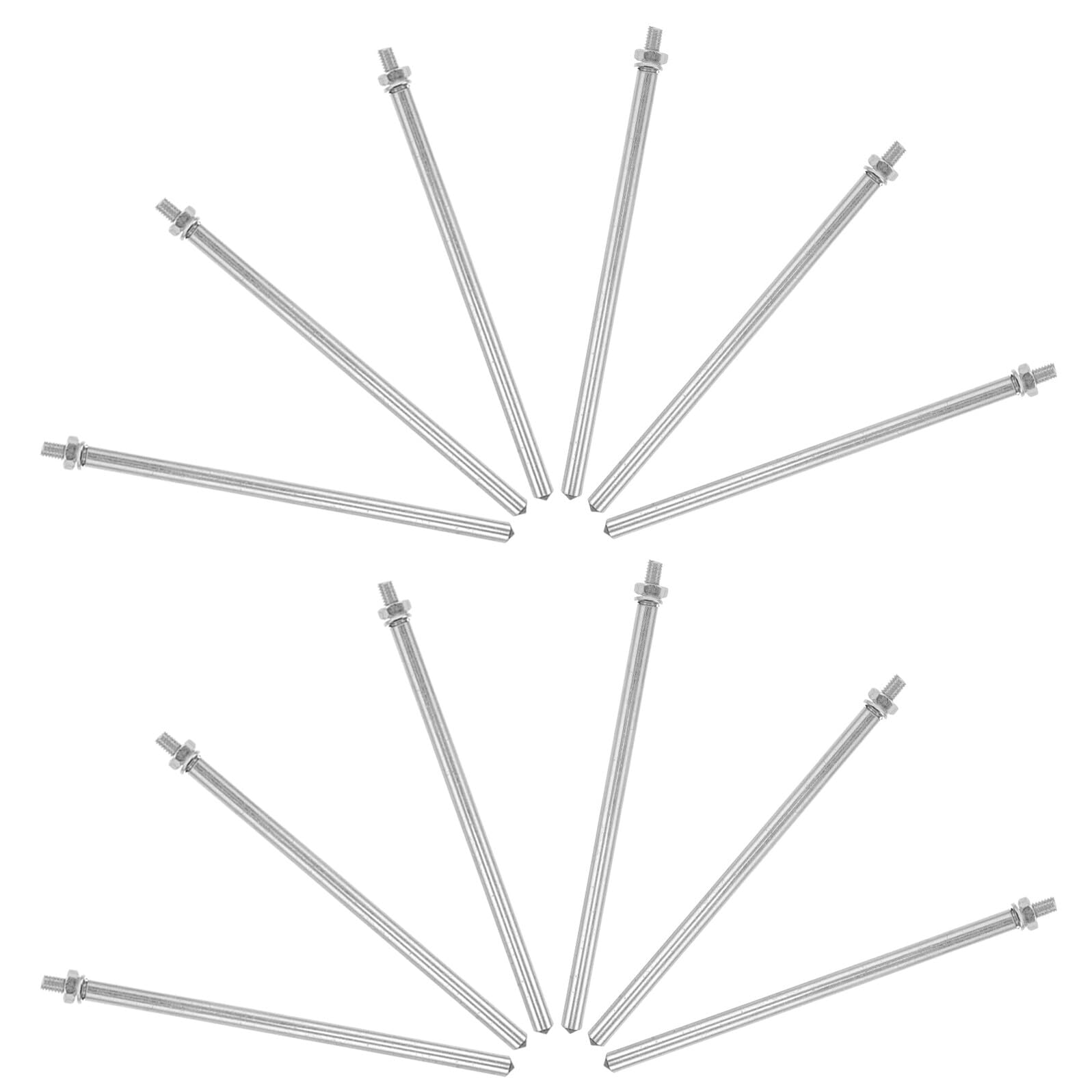 Goupilles de bobine métal avec gestion stable du fil pour machine