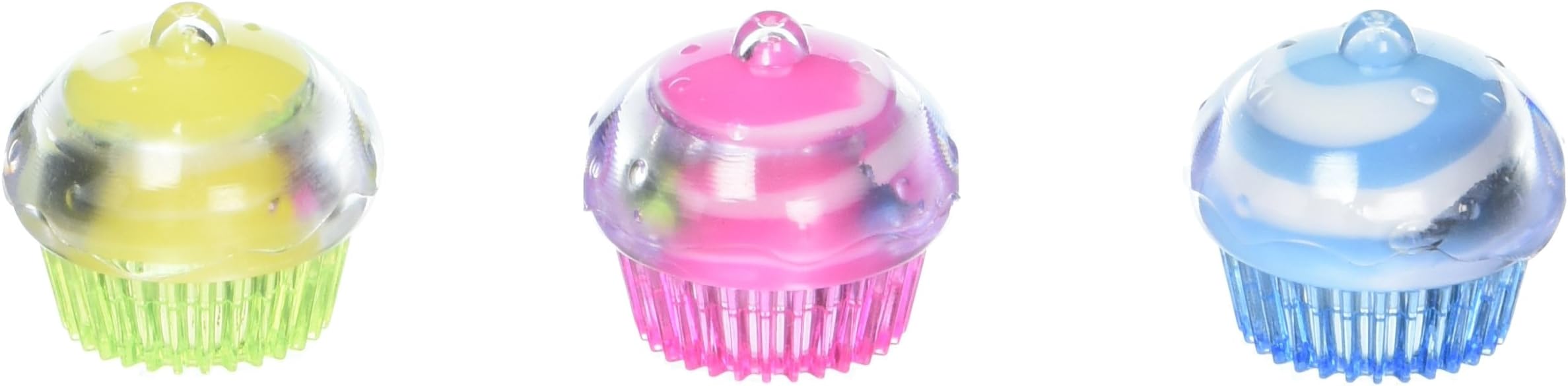 Sweet Treats 3 Piece See Through Cupcake Case Lip Gloss