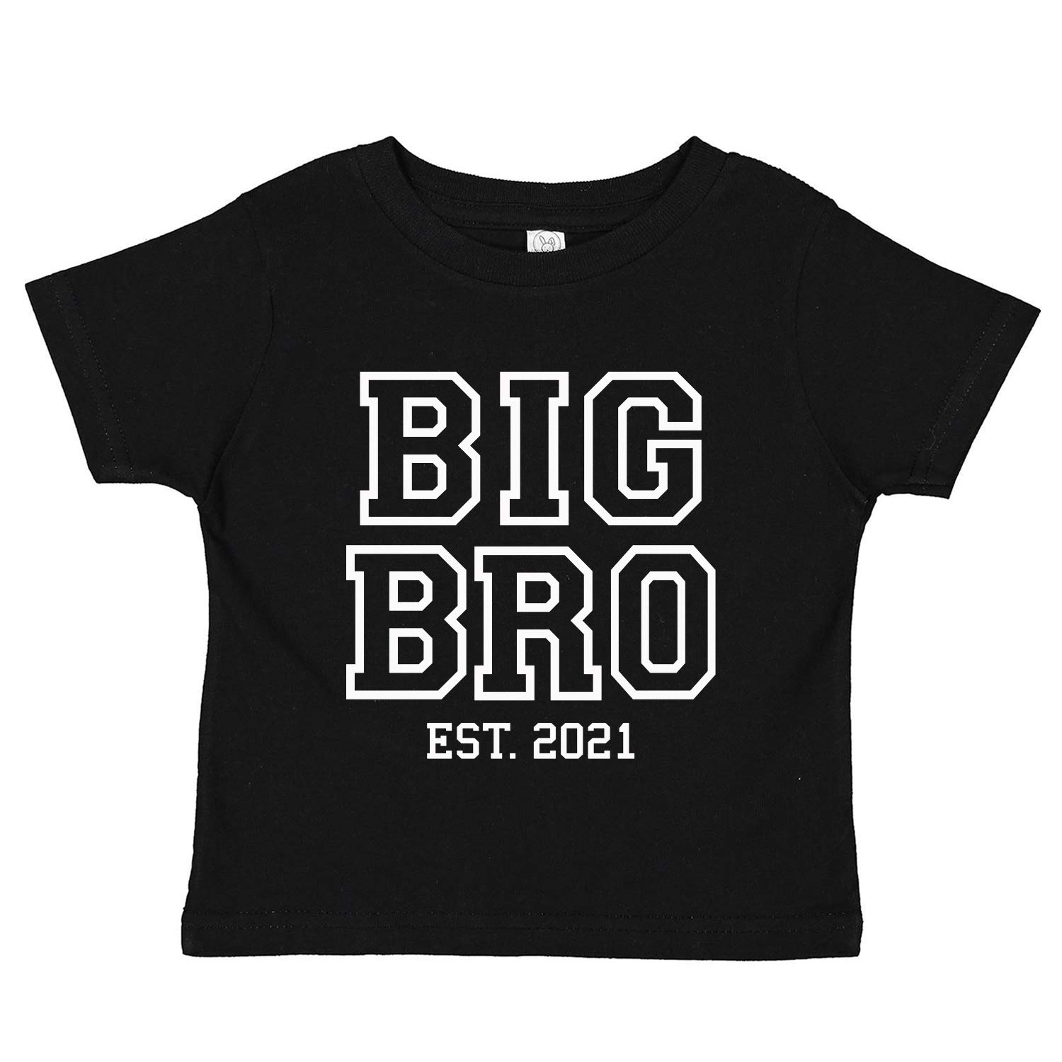 Big Bro Est. 2022 Birth Announcement New Baby Infant Baby Tee Shirt (Assorted Colors)