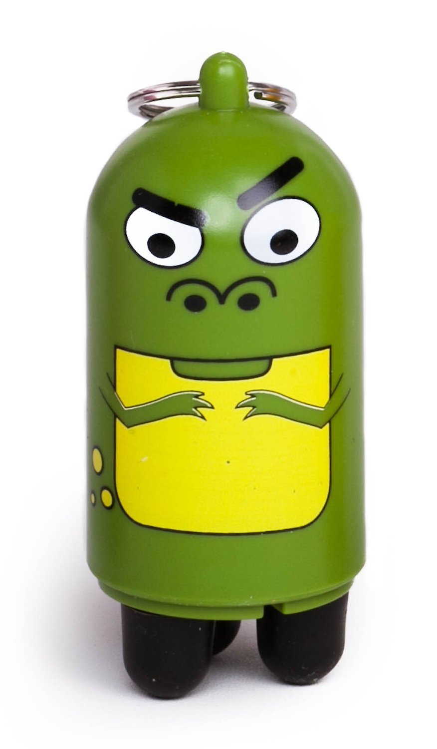 Cartoon Mini Tabletop Adjustable Keychain Tripod for Digital Camera - Green