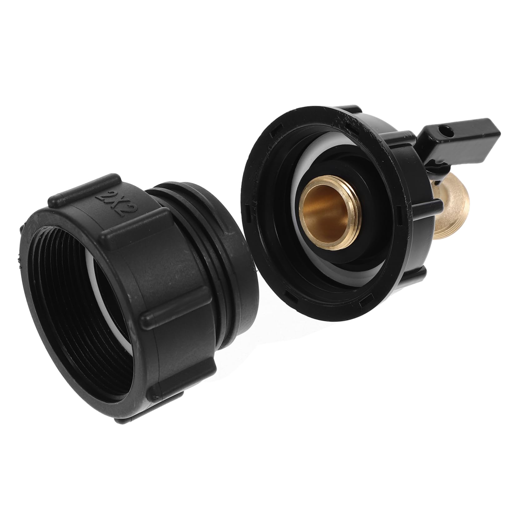 BESPORTBLE 3 Szt Zawory Do Węży Ogrodowych Kran Adapter Do Zbiornika Na Wodę Ibc Złączki Do Zbiorników Na Wodę Ibc Adapter Do Beczek Tonowych Ibc Kran Do Zbiornika Na Wodę Ibc Do Kranu