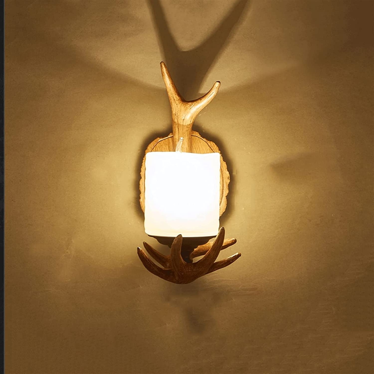 SMCCYYSD European Wall Light Modern Industrial V-intage Decoration Lights Restaurant Bar Living Room Aisle Lamp Branch Lamp, Pendant
