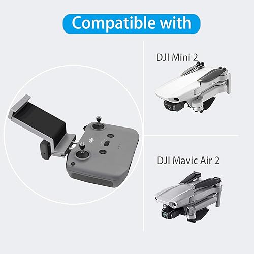Miniatura 3 de Hanatora Soporte para tablet de control remoto RC-N1/N2 de 7.9-11 pulgadas para DJI Mavic 3, Air 3/2S, Mavic Air 2, Mini 2/2 SE, Mini 3 Pro Drone,