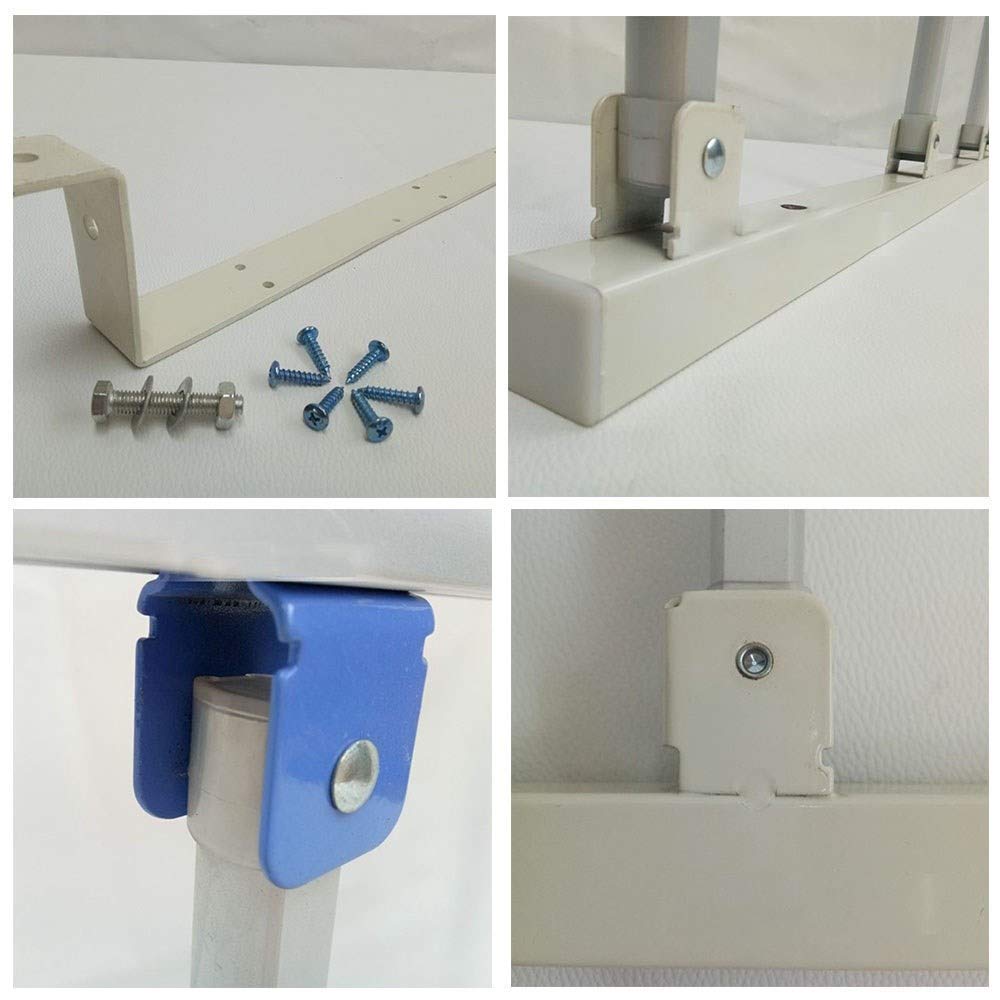 Barandilla De Cama Plegable Protector Lateral De Seguridad para Personas Mayores, Asa De Ayuda para Adultos Barandilla De Cama para Discapacitados Barra De Parachoques con Agarre De Metal pa