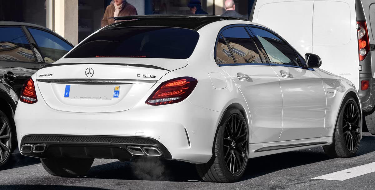 C63 ANG Look Sideskirts/cubiertas de umbral para Mercedes W205/S205