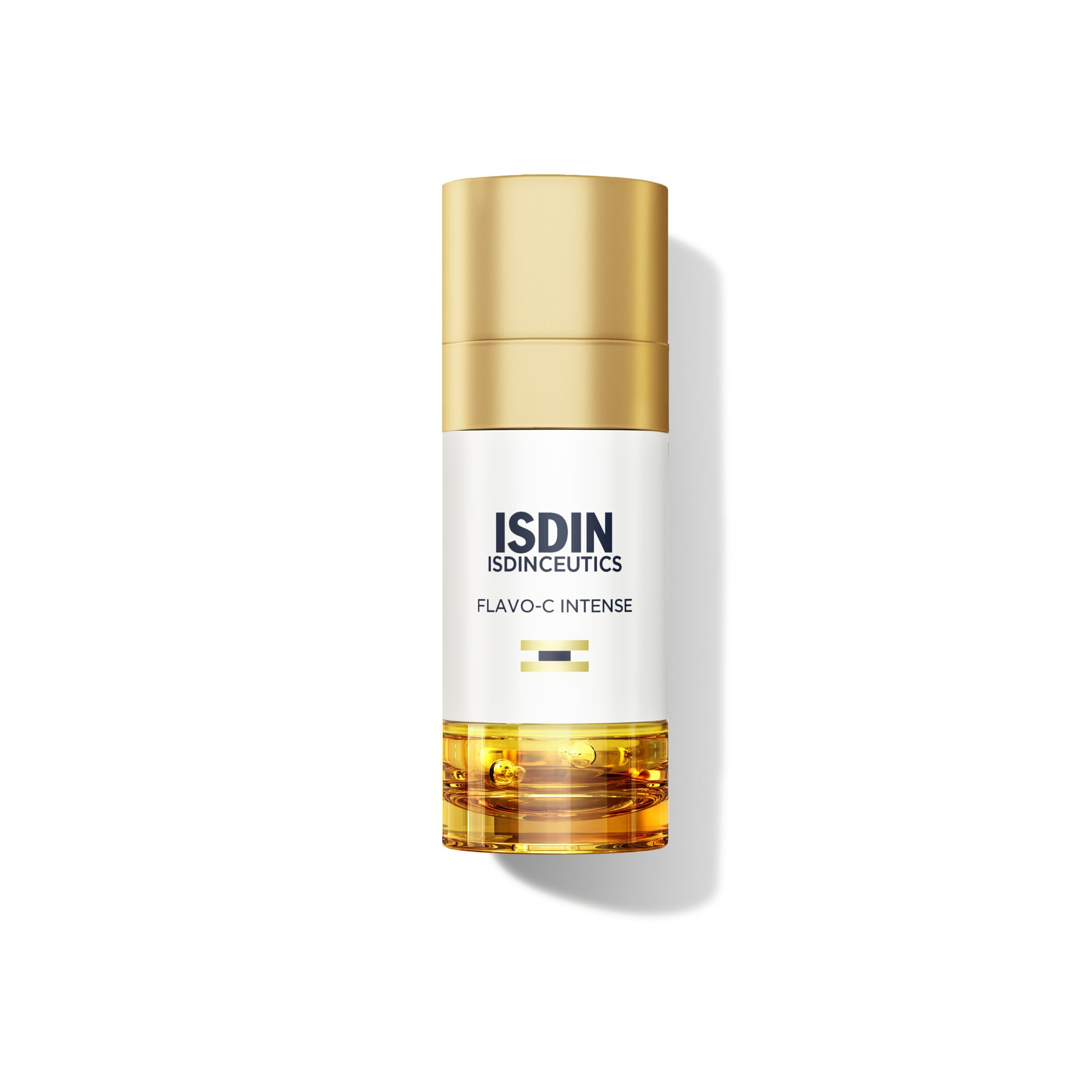 ISDIN Isdinceutics Flavo-C Intense, Biphasisches Anti-Aging-Serum mit 15% Vitamin C, hilft bei der Korrektur der 9 Zeichen des Alters, 50 ml
