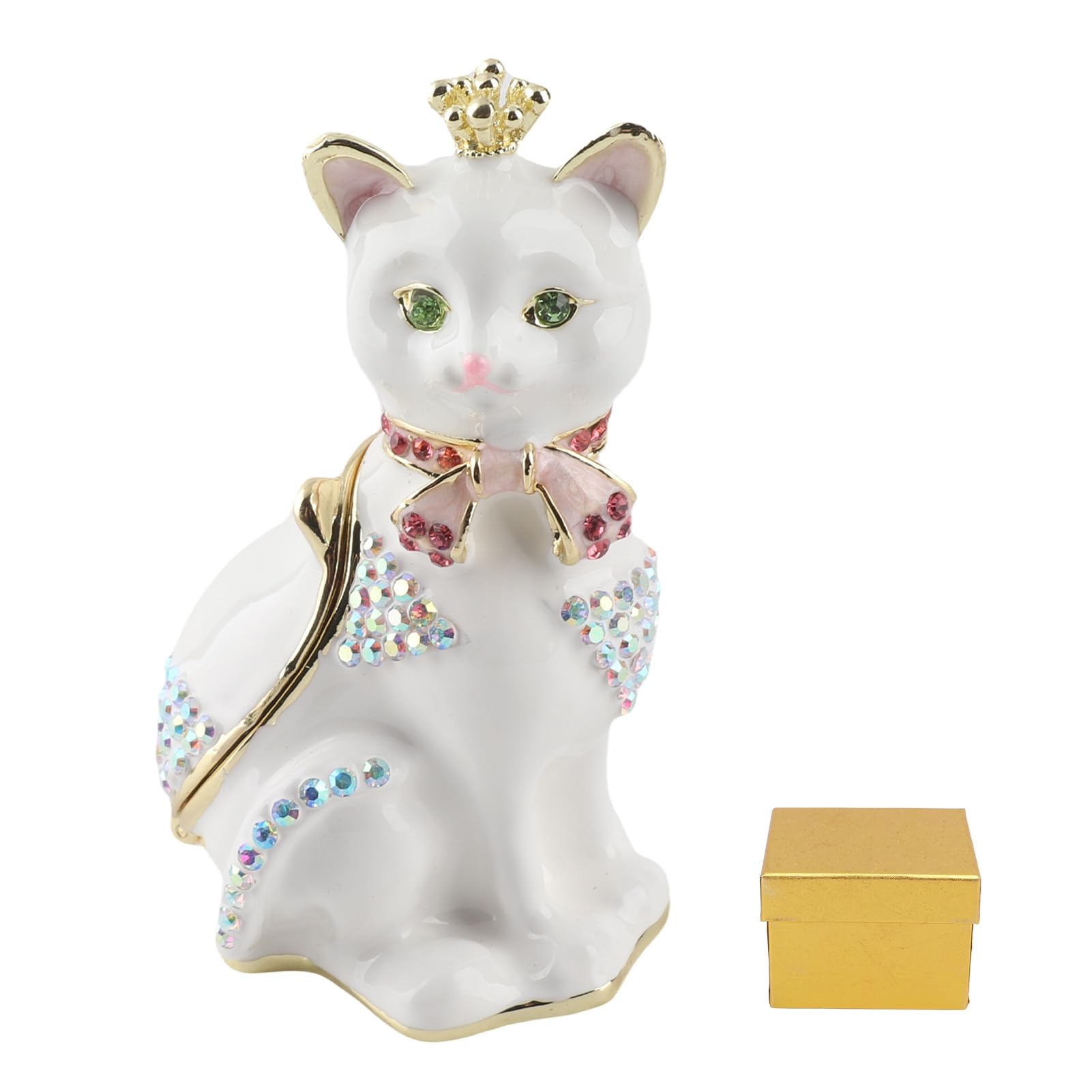 Boîte à Bijoux en Forme de Chat, le cadeau idéal pour collectionneur