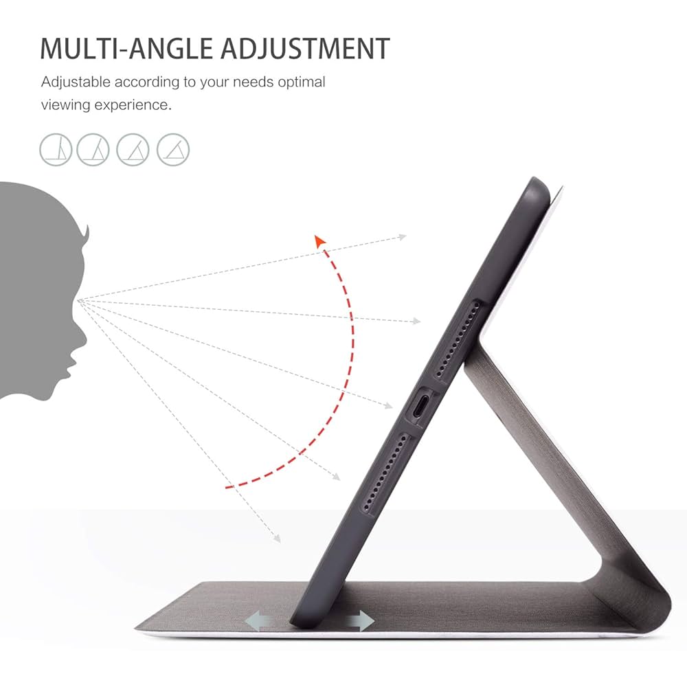 iPad 9/8/7 ケース 10.2インチ マルチアングル調整可能 Amazon.co.jp: SLYDA iPad 10.2インチ (第9世代 第8世代 第7世代