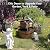 Aoxun 2-Tier Outdoor Water Fountain, Wood Barrel Cascading with Electric Decorative Hand Pump, Rustic Waterfall Fountain for Garden, Backyard, Patio, Porch, Yard