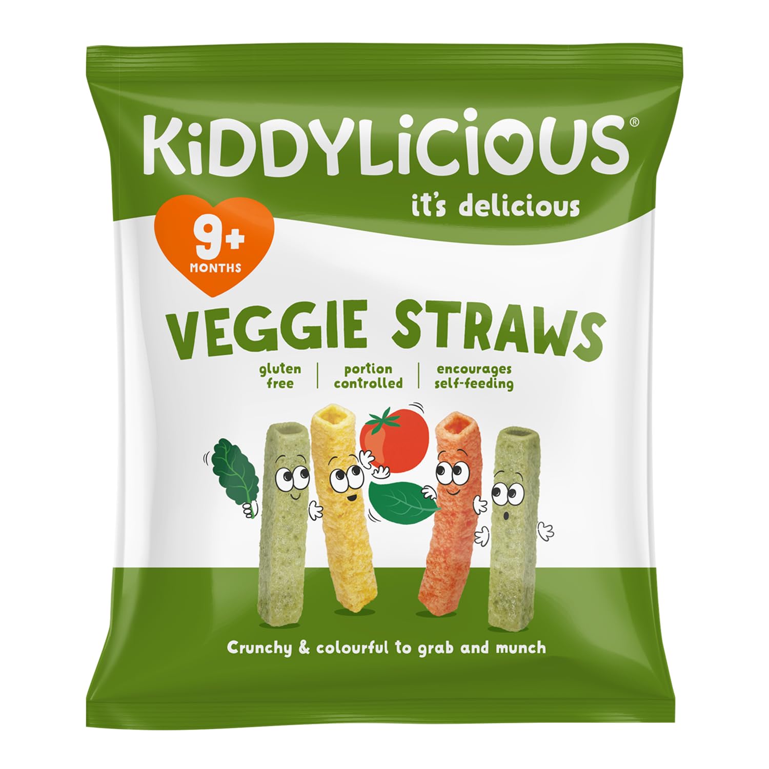 Veggie Straws - Delicious Finger Food Kids Snack - Suitable For 9 plus Months-12gms