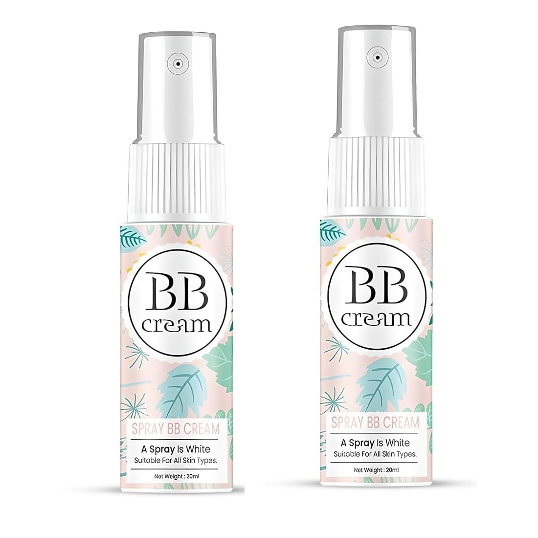 BB Cream Spray for Face Makeup Pack of 2 | Lightweight Foundation Mist | Natural Finish Coverage | Smooth & Fresh Look | Easy Daily Use | Suitable for All Skin Types | 20ml Each-image-19