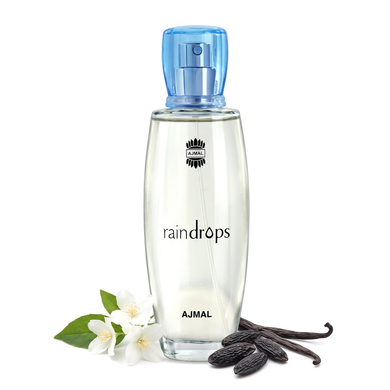 Ajmal Raindrops Eau de Parfum for Women, Floral Musky Perfume-1.69 oz