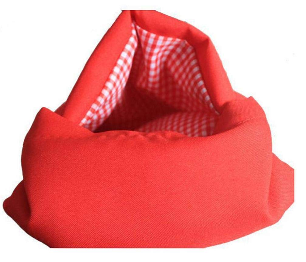 Tossper Red Washable Cooker Bag Baked Potato Microwave Cooking Potato Quick Fast (Cooks 4 Potatoes At Once)