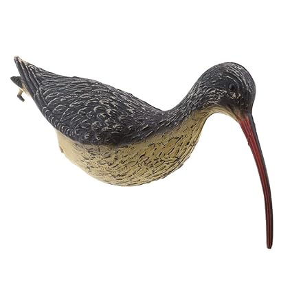 BIG BOOM 20'' Realistic Long Beak Bird Decoy Pest Control Garden Yard Scarecrow