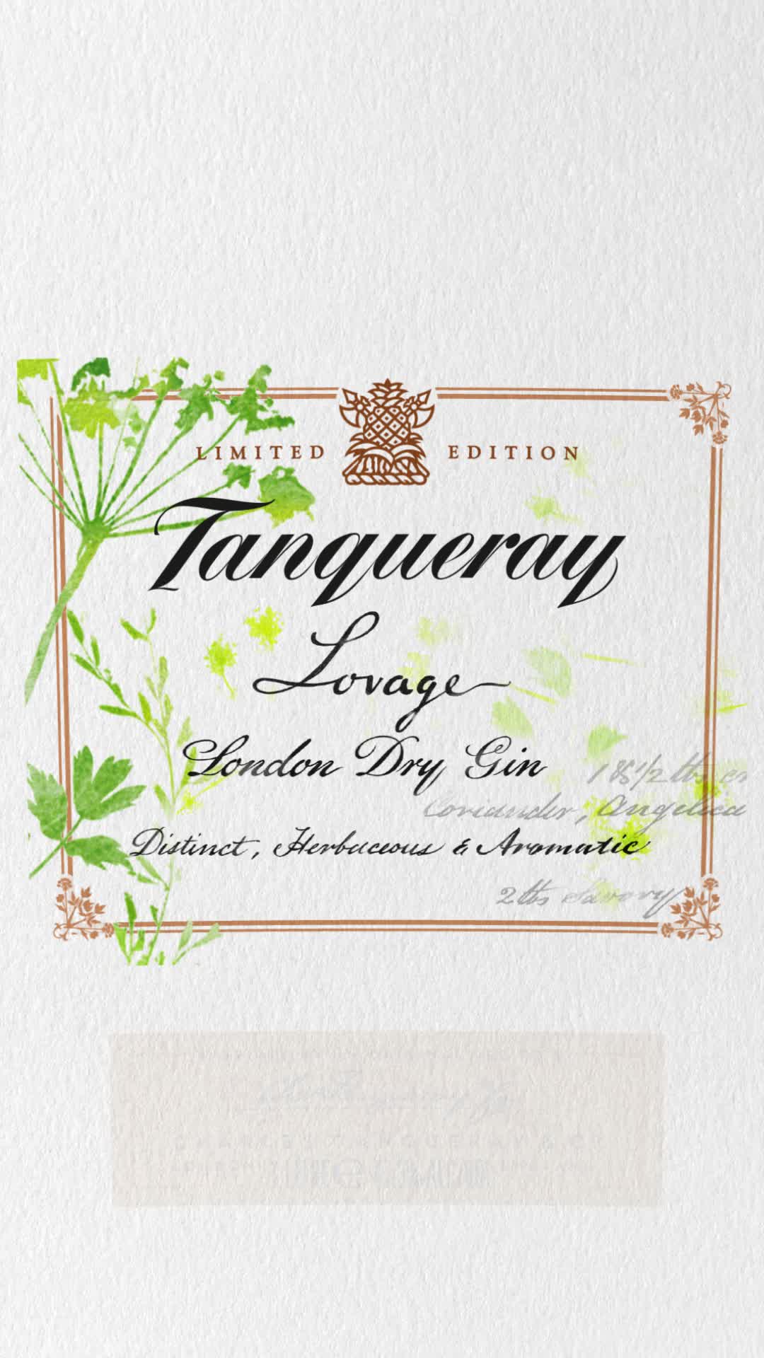 Tanqueray Lovage London Dry Gin (1 x 1 l) – Bild 6
