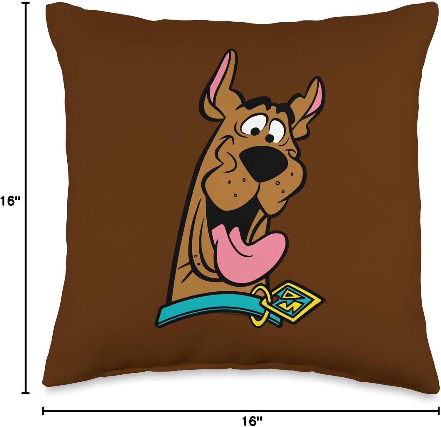 Scooby-Doo Scooby Happy Throw Pillow