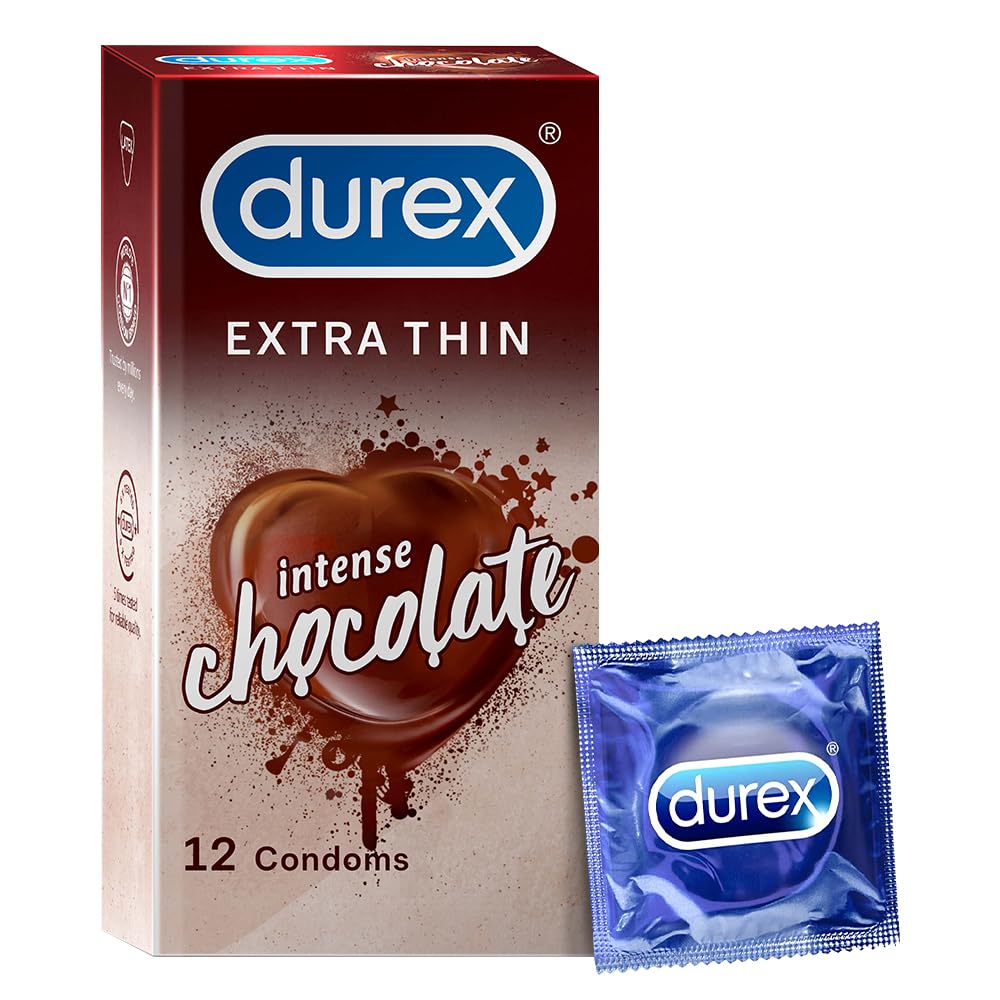 Durex Chocolate Flavoured Condoms - 12 Count