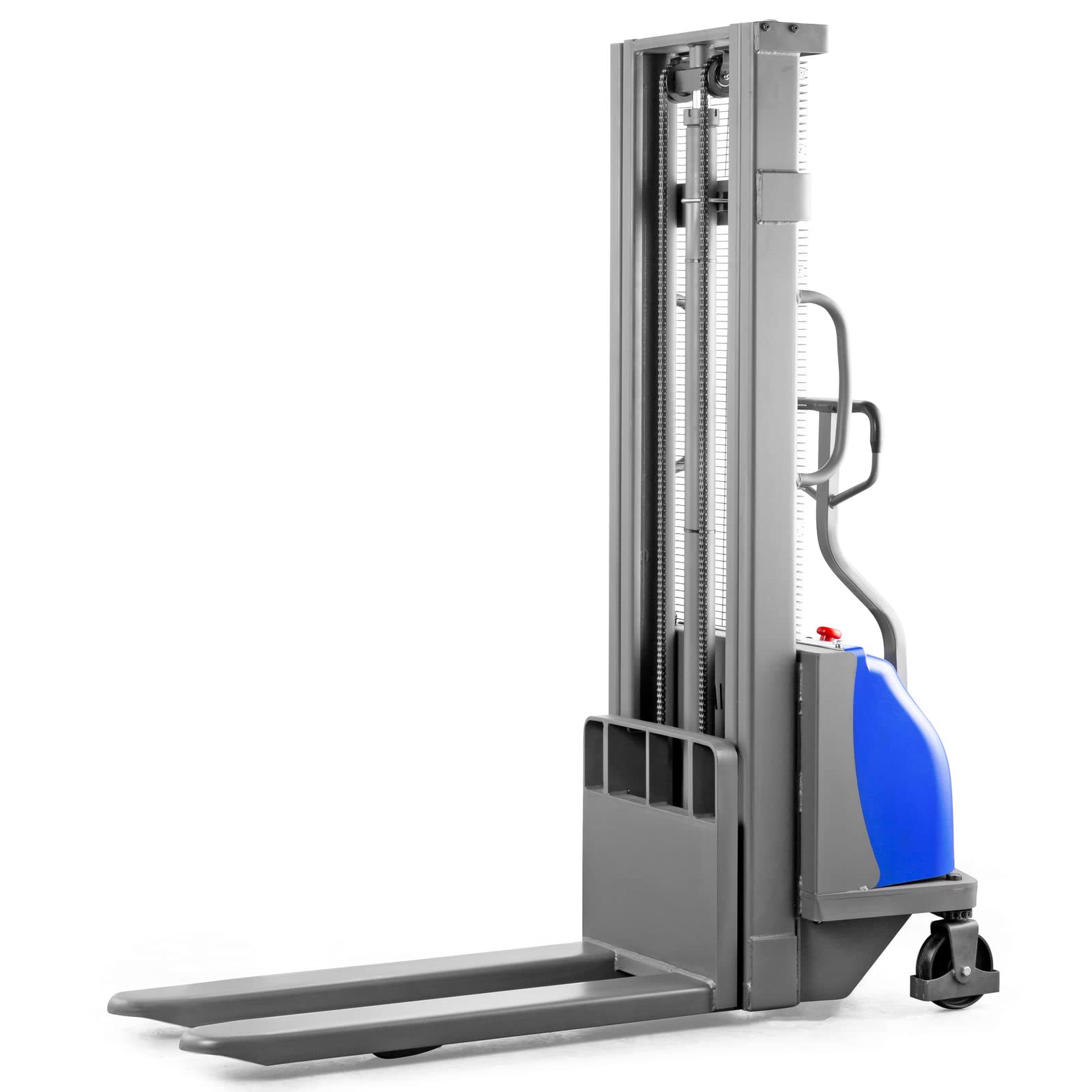 Pallit halbelektrischer Hochhubwagen SEMI | 3500 mm Hubhöhe | 1500 kg Tragkraft | 125 Ah Gel Batterie | Semi-elektrisch