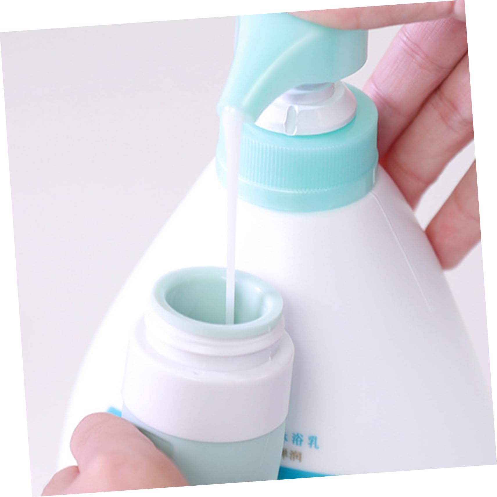 FOMIYES 12piezas Botellas De Silicona Reutilizables Para Viaje De Contenedores De Cosméticos Portátiles Diseño Prueba De Fugas Para Viajes Cortos y Almacenamiento De Líquidos