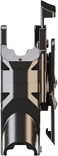 Miniatura 3 de Orpaz Delta G19 - Funda de rodamiento de luz compatible con funda Glock 19 con luz, adaptador modular de linterna de nivel II y tapa protectora de