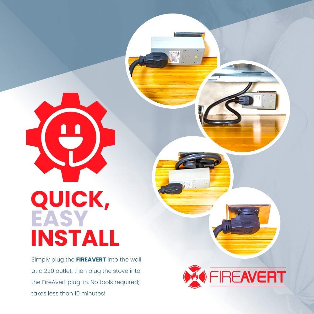 Up To 60% OFF Fire Avert Electric Auto Stove Shut-off Safety Device (4 Prong) - As Seen On Shark Tank 🛒 Flash Sale Fire Avert Electric Auto Stove Shut-off Safety Device (4 Prong) - As Seen On Shark Tank