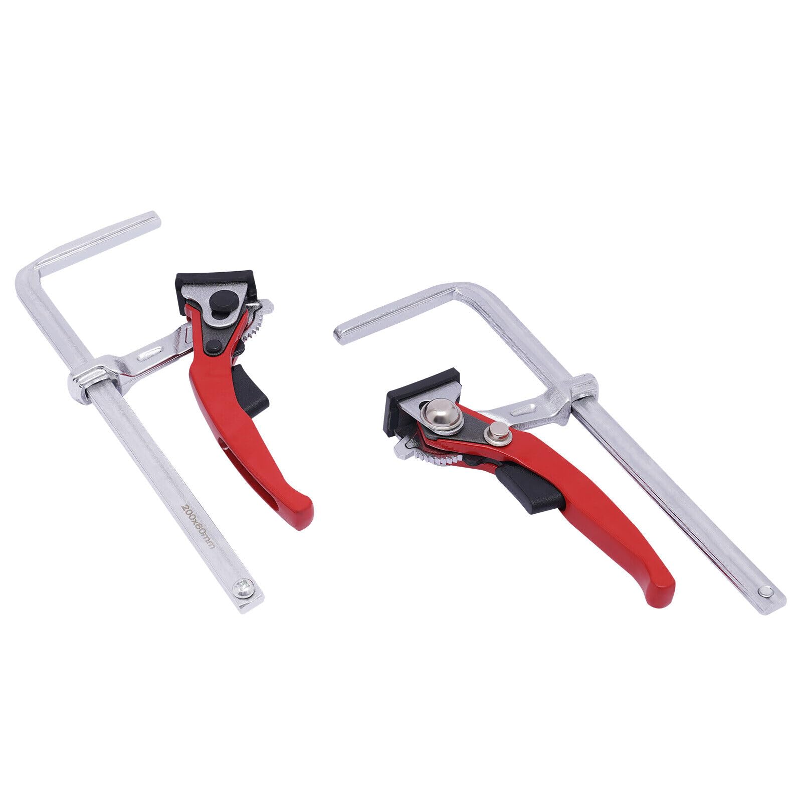 Morsetto A Cricchetto 21 Cm - Per Legno, Serraggio 540 Libbre, Ideale Per Fai Da Te E Falegnameria