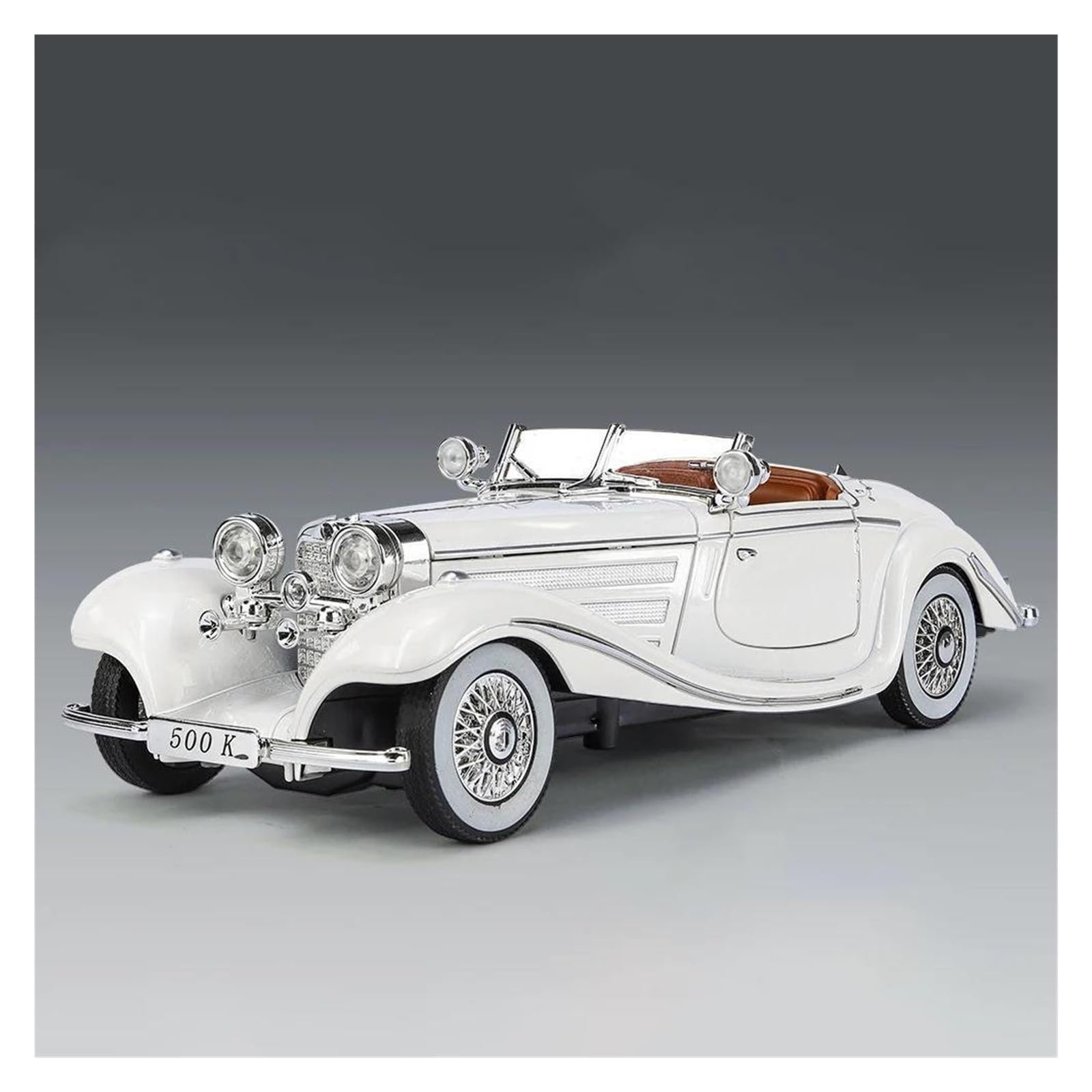 Btwodian Scale Model Car For Benz 500K 1936 Diecast Model Car